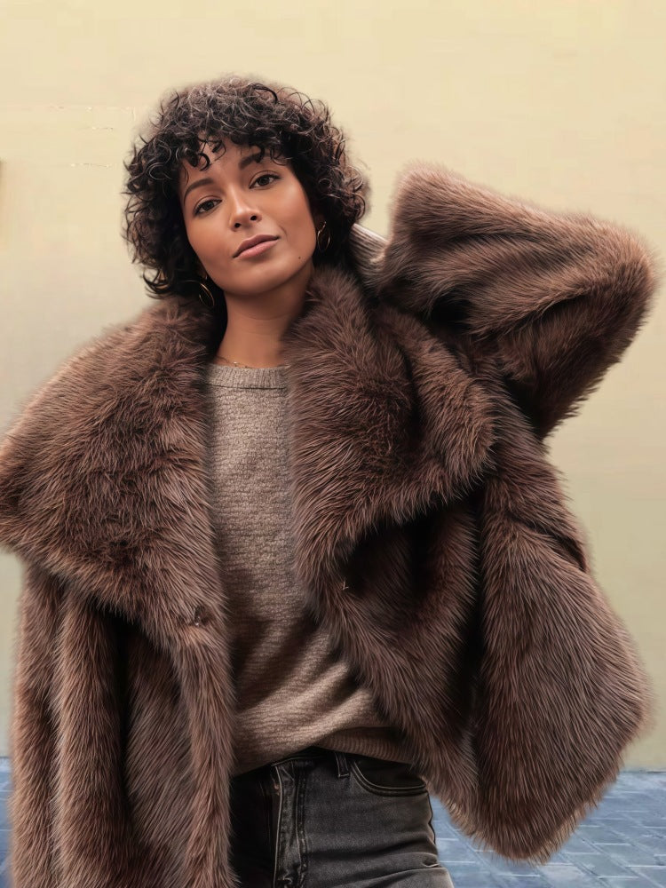 Casaco de Pelo Sintético Jessica