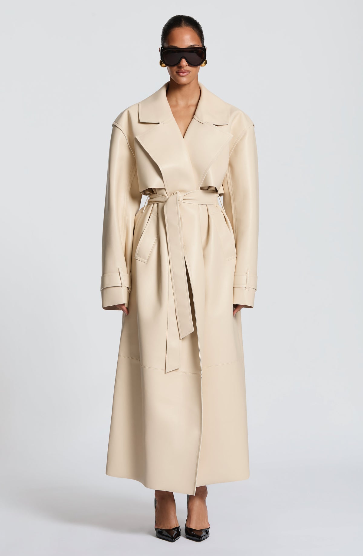 Gabardina Creme Bridget