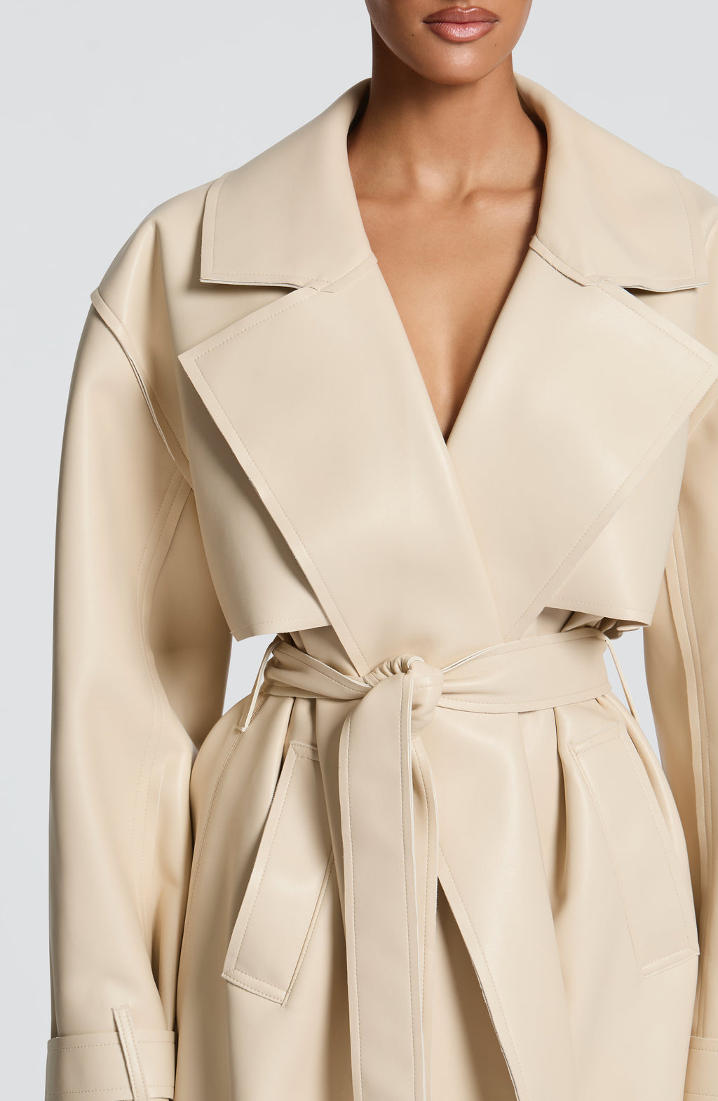 Gabardina Creme Bridget