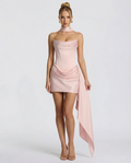 Vestido Curto com Corpete Vale da Primavera