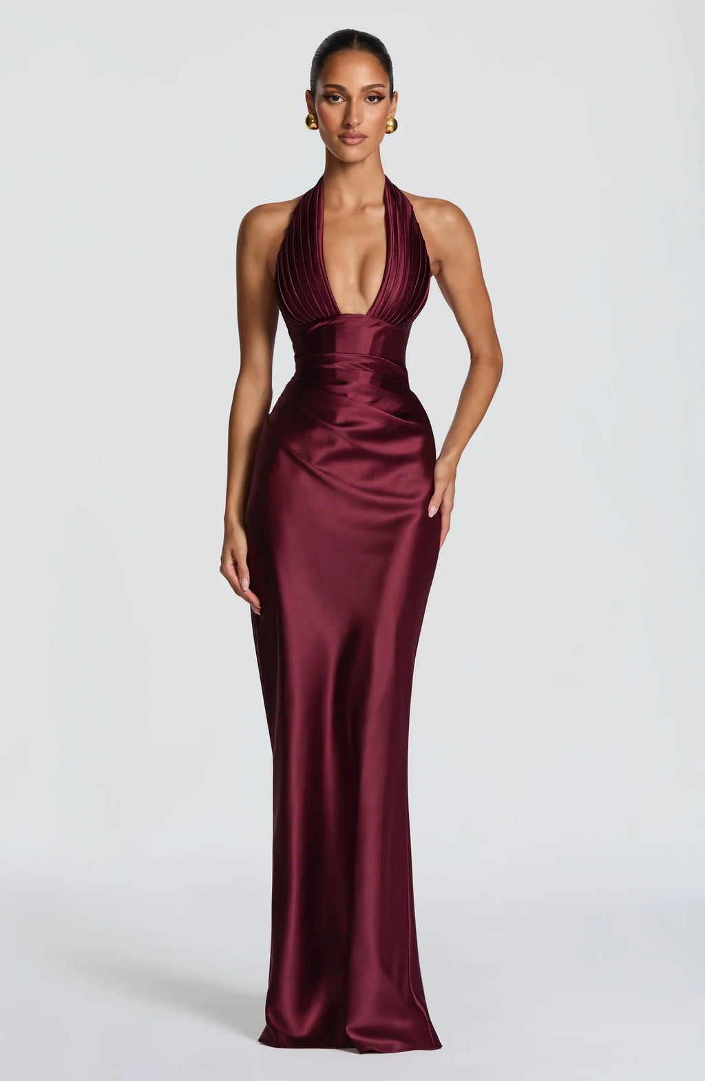 Vestido Bordeaux Royale