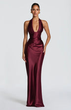 Vestido Bordeaux Royale