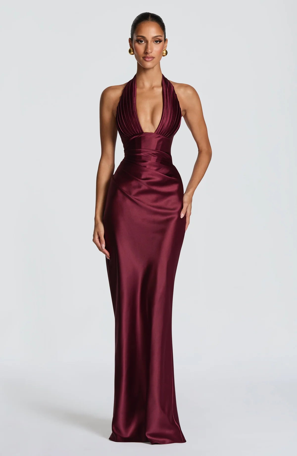 Vestido Bordeaux Royale