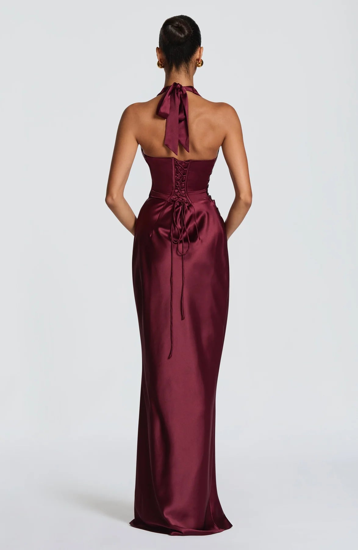 Vestido Bordeaux Royale