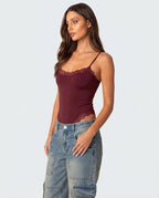 Body de Renda Violeta da Noite