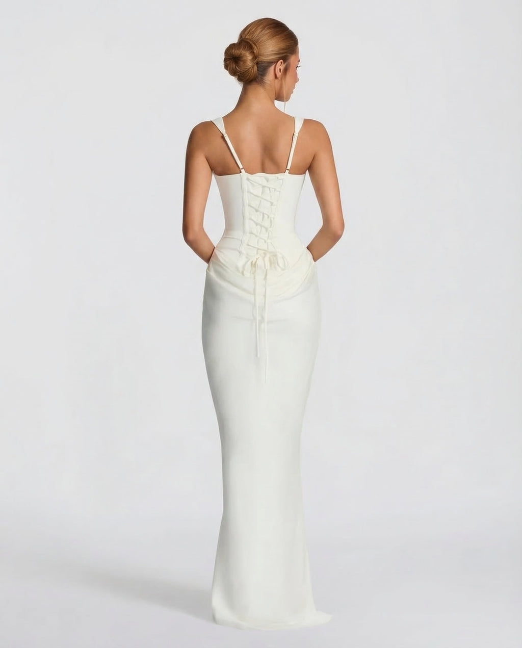 Vestido Longo com Corpete Maré do Vale