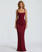 Vestido Longo com Corpete Maré do Vale