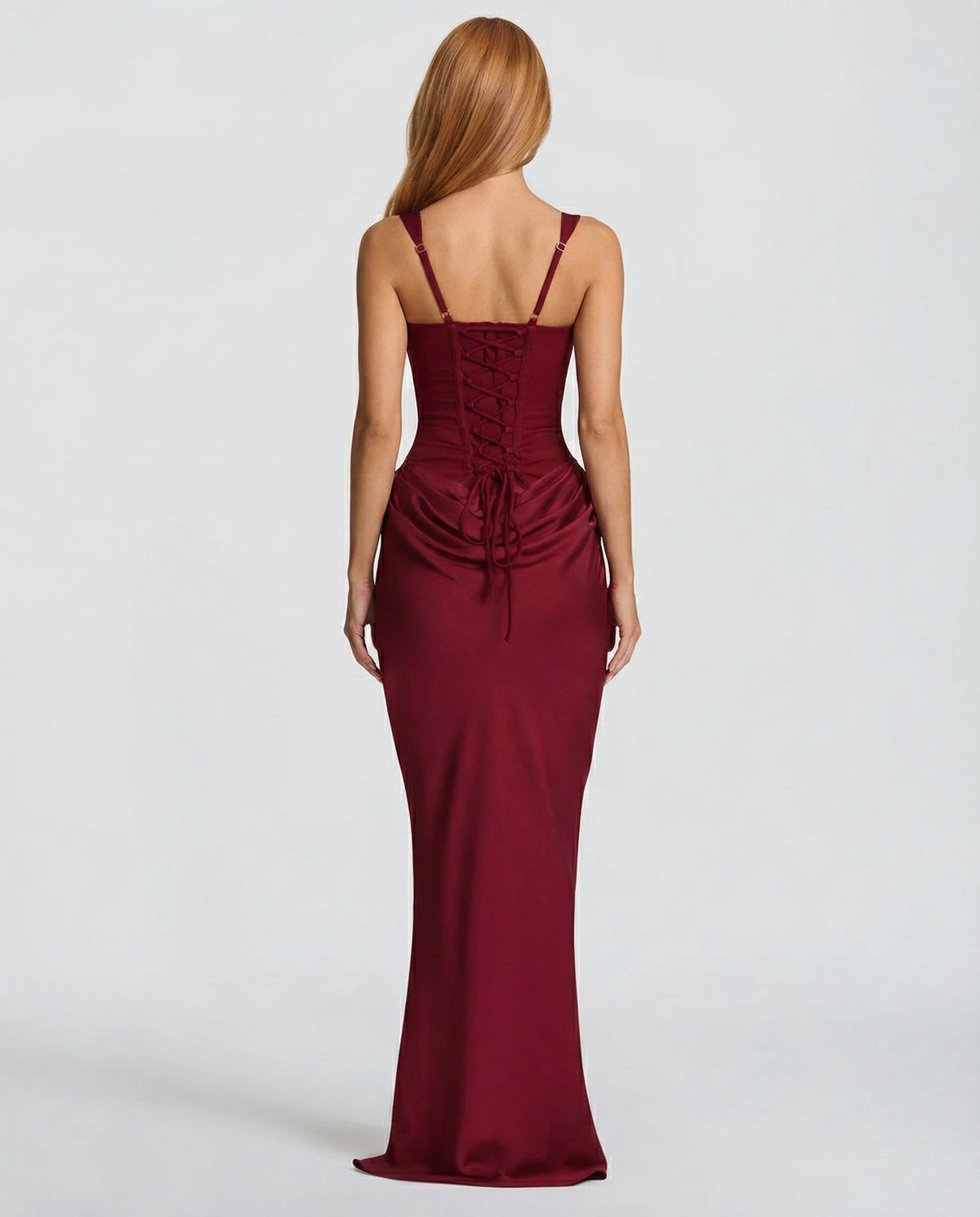 Vestido Longo com Corpete Aurora do Sol