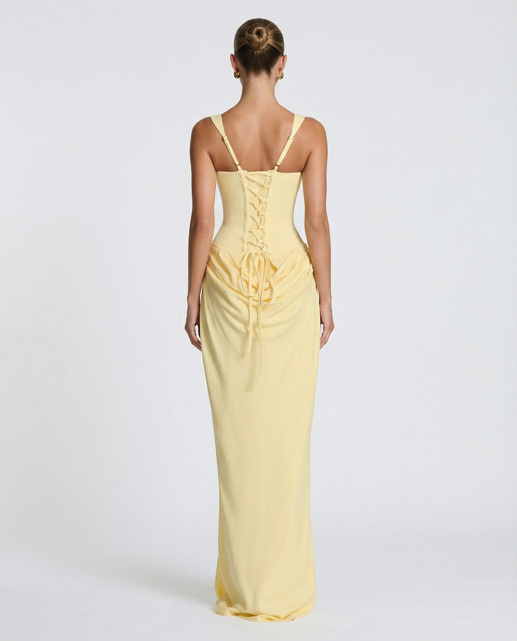 Vestido Longo com Corpete Aurora do Sol