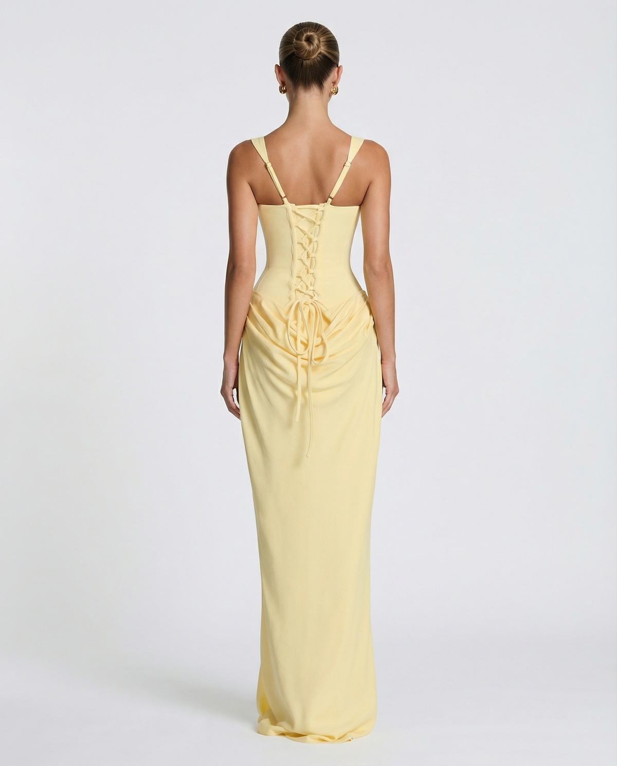 Vestido Longo com Corpete Aurora do Sol