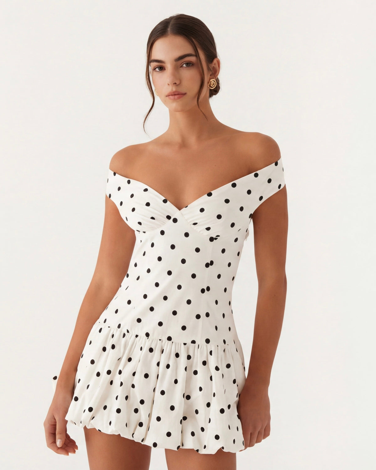 Vestido Curto com Corpete Íris da Primavera