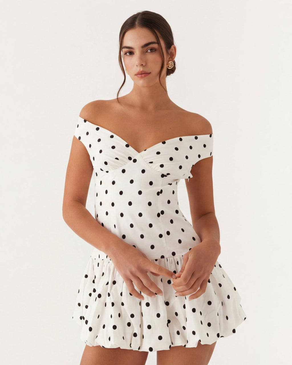 Vestido Curto com Corpete Íris da Primavera