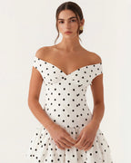 Vestido Curto com Corpete Íris da Primavera