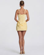 Vestido Curto com Corpete Vale do Vale