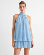 Vestido Curto com Alças ao Pescoço Riviera do Vale