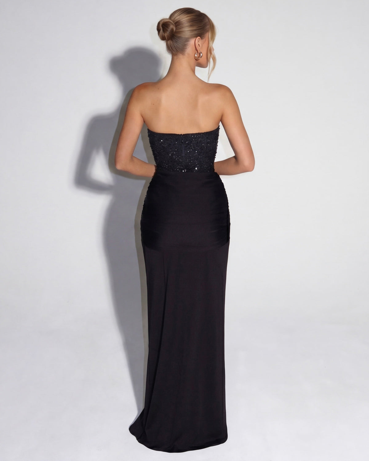 Vestido Longo sem Alças Dália da Primavera