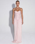 Vestido Longo sem Alças Dália da Primavera