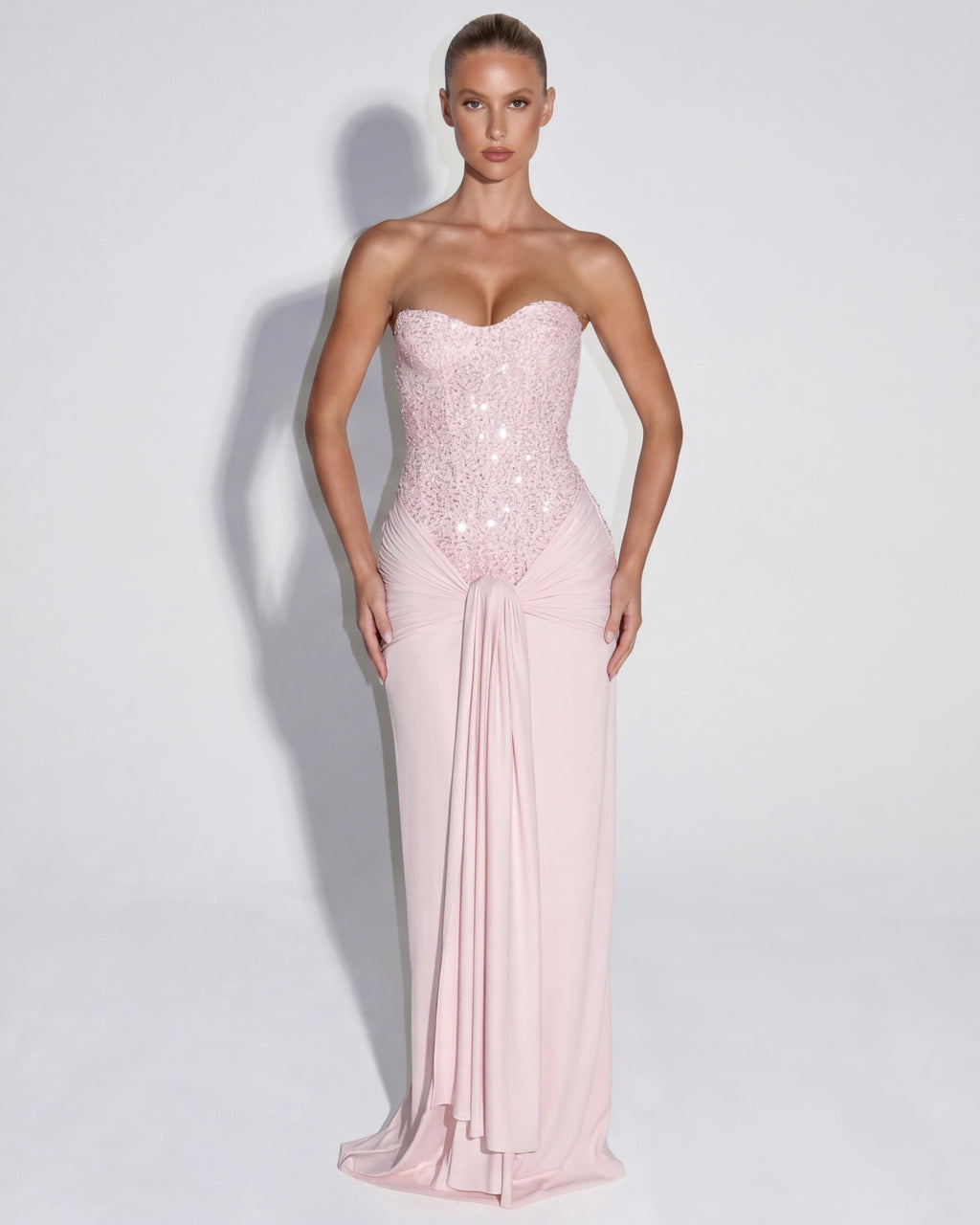 Vestido Longo sem Alças Dália da Primavera