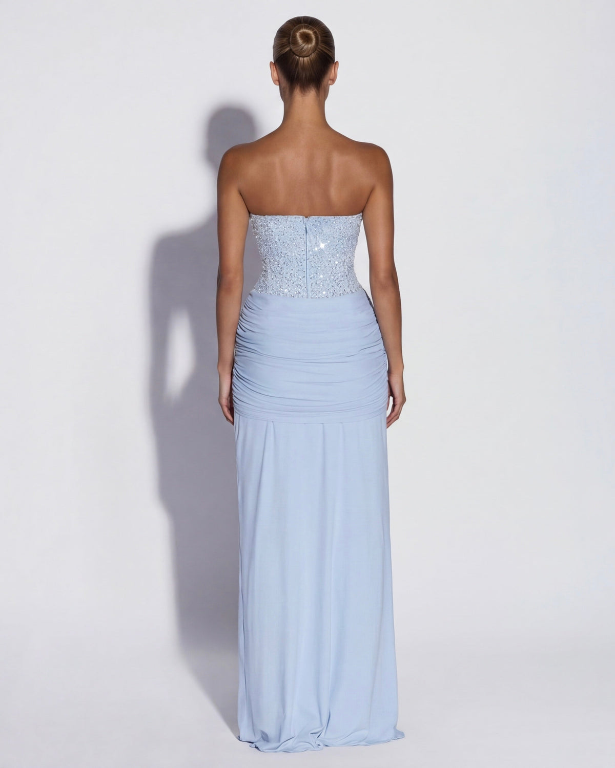 Vestido Longo sem Alças Dália da Primavera