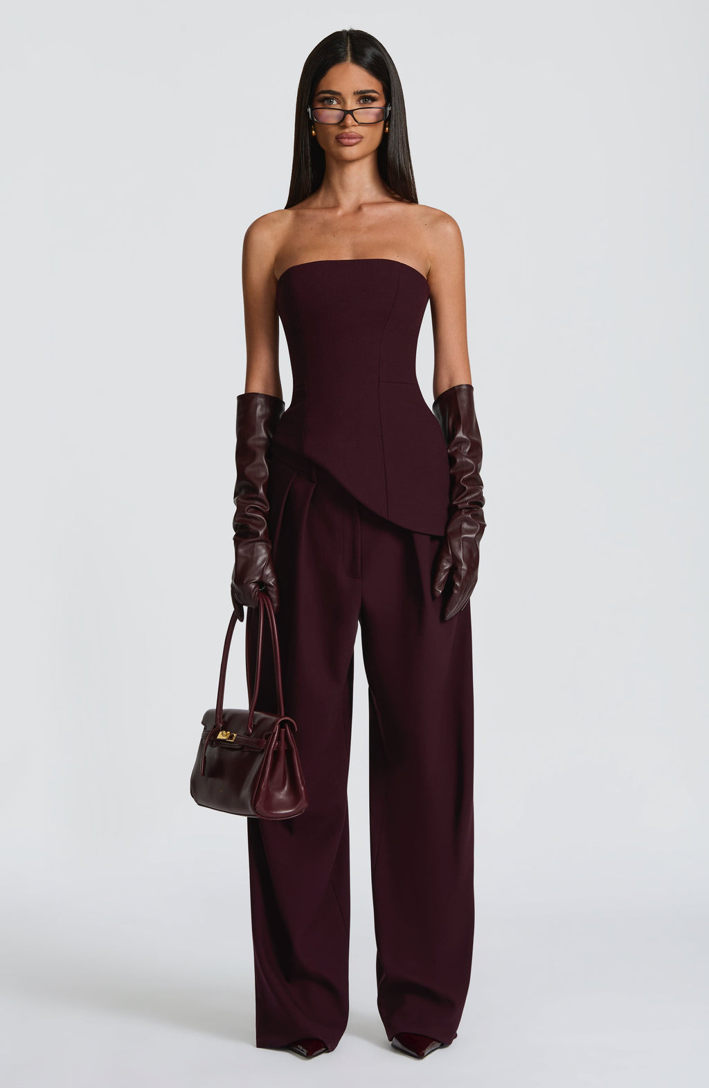 Kirsty Pants - Plum Pants Babyboo Fashion Premium Exclusive Design