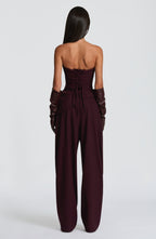 Kirsty Pants - Plum Pants Babyboo Fashion Premium Exclusive Design