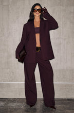 Kirsty Pants - Plum Pants Babyboo Fashion Premium Exclusive Design