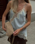 Top de Renda Safira do Sol