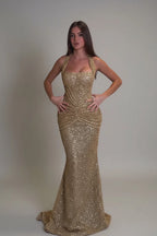 Vestido Aurora Gold
