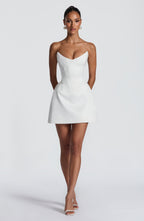 Torin Mini Dress - Ivory Dress Babyboo Fashion Premium Exclusive Design