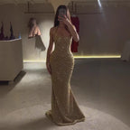 Vestido Aurora Gold