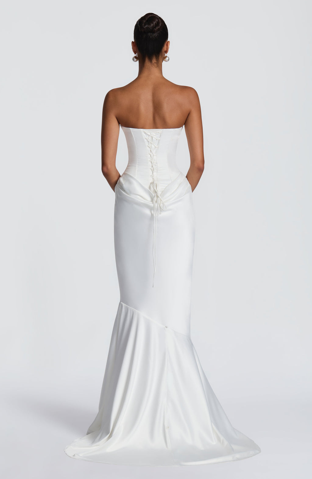 Vaila Gown - Ivory Dress Babyboo Fashion Premium Exclusive Design