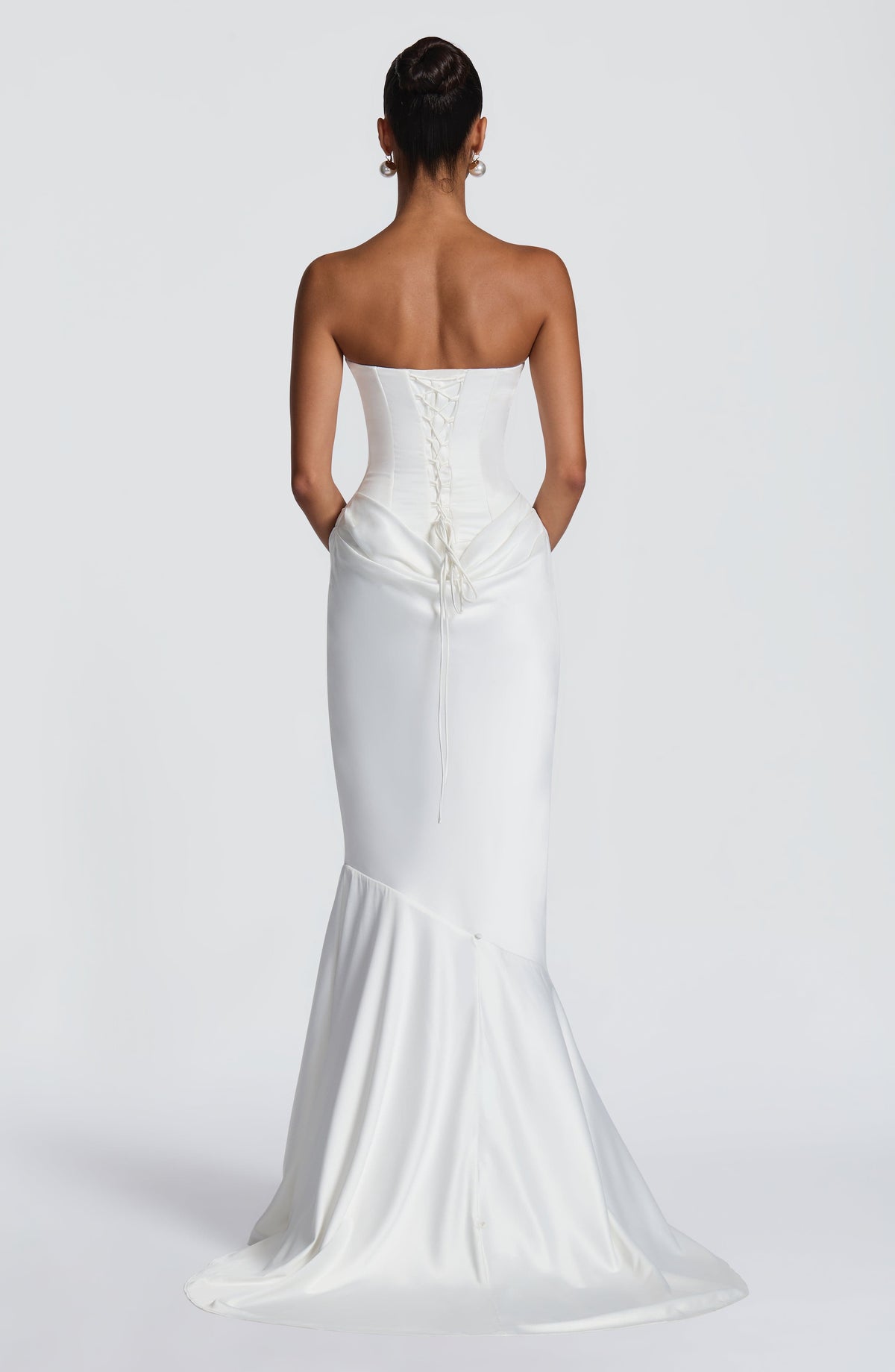 Vaila Gown - Ivory Dress Babyboo Fashion Premium Exclusive Design